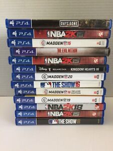 ps 4 game lot PlayStation 4 games 13 in total