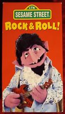 Sesame Street - Rock & Roll (VHS, 1990) Tested (Screenshot) Rare 1996 Red Cover