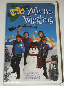 THE WIGGLES VHS YULE BE WIGGLING CHRISTMAS HOLIDAY includes 16 Songs 2002
