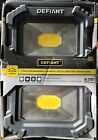 DEFIANT 2000 Lumen Rechargeable Magnetic Utility Light with Power Bank (2-Pack)