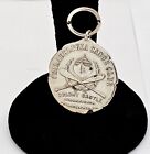 ANTIQUE 1915 PHILA. CANOE CLUB COLONY CASTLE STERLING SILVER MEDAL,FOB,CHARM