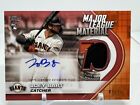 Joey Bart 2021 Topps Series 2 Rookie Patch Auto /25 Red Giants Pirates RC MLMA