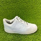 Nike Air Force 1 Low Mens Size 11.5 White Athletic Shoes Sneakers 315122-111