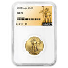 2023 $10 American Gold Eagle 1/4 oz NGC MS70 ALS Label