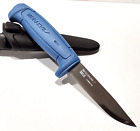 MORA SWEDEN MORAKNIV MILITARY BLUE BASIC 546 STAINLESS STEEL TACTICAL KNIFE