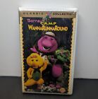 Barney Camp WannaRunnaRound Classic Collection 1997 VHS Rare White Clamshell NEW