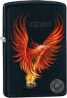 Zippo 10070 Anne Stokes Firebird Black Matte Lighter