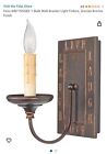 Feiss Live Love Laugh Candelabra Base Wall Light WB1705GBZ Grecian Bronze Sconce