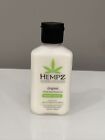 Hempz Herbal Body Moisturizer Lotion Original 2.25oz Travel Size