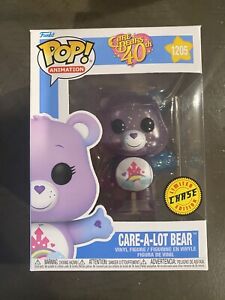 Funko Pop! Care Bears 40th- Care-A-Lot Bear (Chase) Vinyl Figure #1205