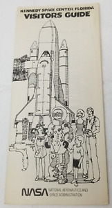 Kennedy Space Center 1983 Brochure Spaceport USA Layout Map Foldout TWA