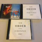 NEW ORDER  -  3 CD LOT - USED CDs