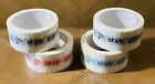 4 ROLLS of OFFICIAL EBAY BRANDED SHIPPING TAPE 75' x 2