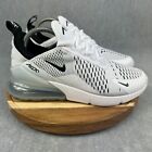 Nike Air Max 270 Shoes Womens Size 9 White Sneakers Athletic Casual Gym Running