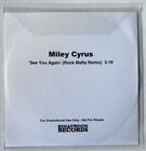 MILEY CYRUS - SEE YOU AGAIN (ROCK MAFIA REMIX) - 1 TRACK PROMOTIONAL CD SINGLE