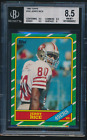1986 TOPPS JERRY RICE ROOKIE RC BGS 8.5 NICE CENTERING