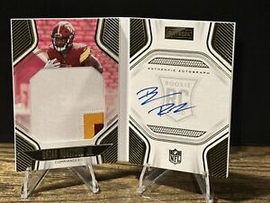 Brian Robinson Jr. 2022 Playbook  RC Jersey  Autograph RPA  Booklet /99 #226