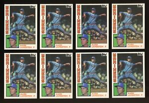 Lot of 8: 1984 Topps Traded MARK LANGSTON Rookie Cards #70T ~ NM-MT ~ Mariners