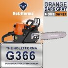 59cc Holzfforma® Orange Dark Gray G366 Gasoline Chain Saw NO Bar and Chain
