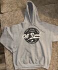 Jeep Hoodie Adult Large Gray Pullover Hoodie Sweatshirt Off Road I Live Ride Am