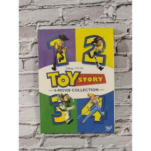 Toy Story 1-4 DVD 4-Movie Collection Brand New & Sealed