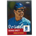 2022 Topps Chrome Platinum Kansas City Royals George Brett card