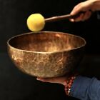 Tiger Antique Singing Bowl, 12inch Big, Tibetan Healing and Meditation, Therapy