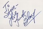 Linda Blair signed 4x6 index card in-person
