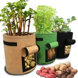 3 size Plant Home Garden Potato Pot Growing Bags Humidifier Vertical Garden Bag