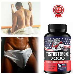 Men's Health 60 To 120 Caps Testosteron Booster for Men, Build Energy Muscle