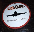 US Air Airline Retro Travel Metal Sign • airport jet pilot stewardess