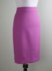 J.CREW $128 Classic Essential No. 2 Pencil Skirt in Double Serge Wool Size 0