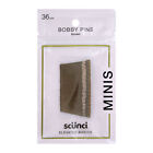 Scunci Elevated Basics Mini Bobby Pins, Brown, 36-Pieces