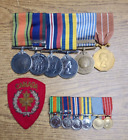 Canada WW2 Korea Medal Group