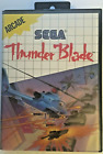 Thunder Blade (Sega Master, 1988): GAME AND CASE W Poster: Retro: Helicopter