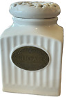 THL Farmhouse Sugar Canister with Lid Off-White