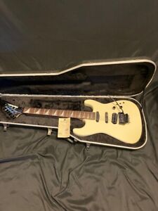 1989 Jackson USA Custom Shop Strat Style Electric Guitar Pearl White W/OHSC/Tag