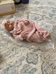 16” Realistic Reborn Baby Girl Vinyl Newborn With Cloth Body