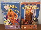 LOT of 2 BEAR IN THE BIG BLUE HOUSE VHS 📼Dance Party/ Halloween & Thanksgiving