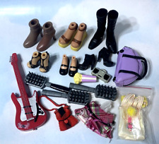 MGA Bratz Doll Accessories Rock Angelz Guitar, Brushes, Shoes, Boots