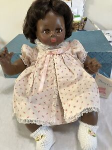 New Vintage Madame Alexander Pussycat 18” Lifelike Baby Doll Crys Original Box