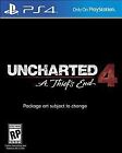 PlayStation 4 : Uncharted 4: A Thiefs End - PlayStation VideoGames
