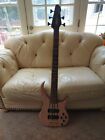 USA-Made Vintage Peavey Cirrus 5 String Bass Guitar Flame Maple
