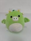 Squishmallow Dexter the Dragon 5 inch Plush Kelly Toy Soft Stuffed Animal Green