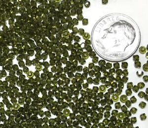 Swarovski® Crystal XILION Bicone Beads #5328 - 2.5mm - OLIVINE - 1,440 Pieces