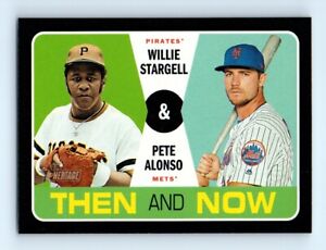 2021 Topps Heritage Then & Now Willie Stargell/Pete Alonso Pittsburgh Pirates #5