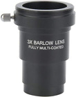 1.25 Inches 3X Barlow Lens Fully Black Multi Coated with M42X0.75Mm Thread for S