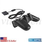 NEW Wired Game Controller For PS2 Twin Shock Gamepad Joypad Black