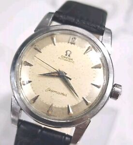 Vintage 1958 Omega Seamaster Automatic 2846 2848 Cal 501 Beefy Lugs Mens Watch