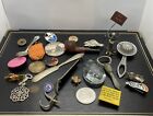 New ListingVintage junk drawer lot items advertising Smalls Older As Shown Lot#4045